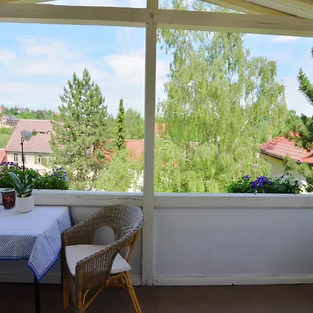 Modern In A Listed With Beautiful View From Balcony * Bad Suderode