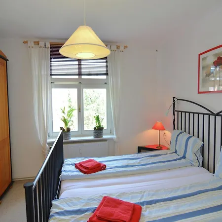 Modern In A Listed With Beautiful View From Balcony Apartment Bad Suderode