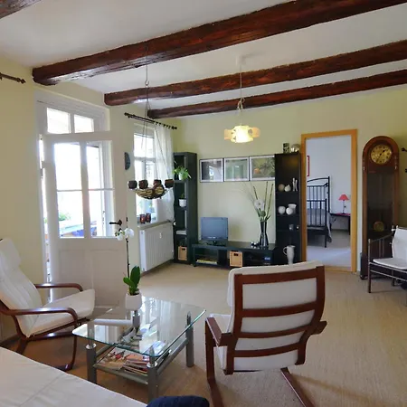 Modern In A Listed With Beautiful View From Balcony * Bad Suderode