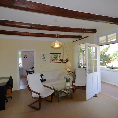Modern In A Listed With Beautiful View From Balcony Apartamento Bad Suderode