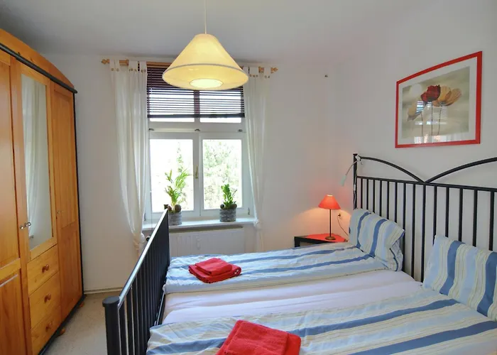 Lägenhet Modern In A Listed With Beautiful View From Balcony Bad Suderode