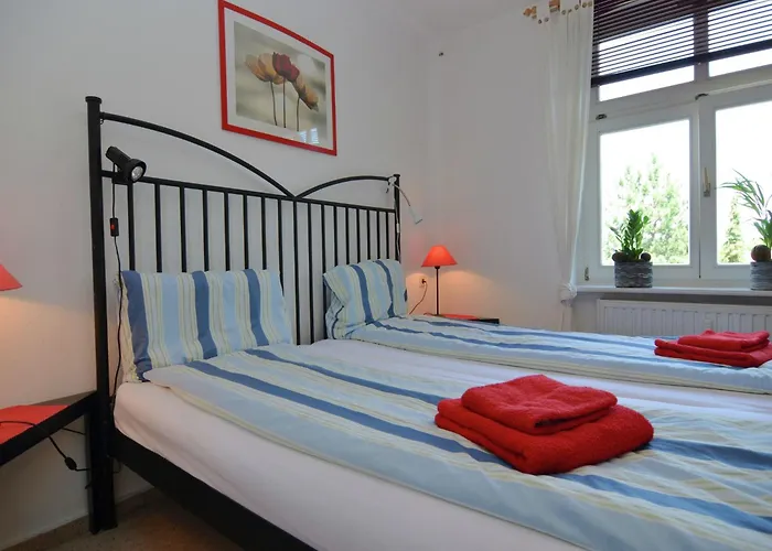 Modern In A Listed With Beautiful View From Balcony * Bad Suderode