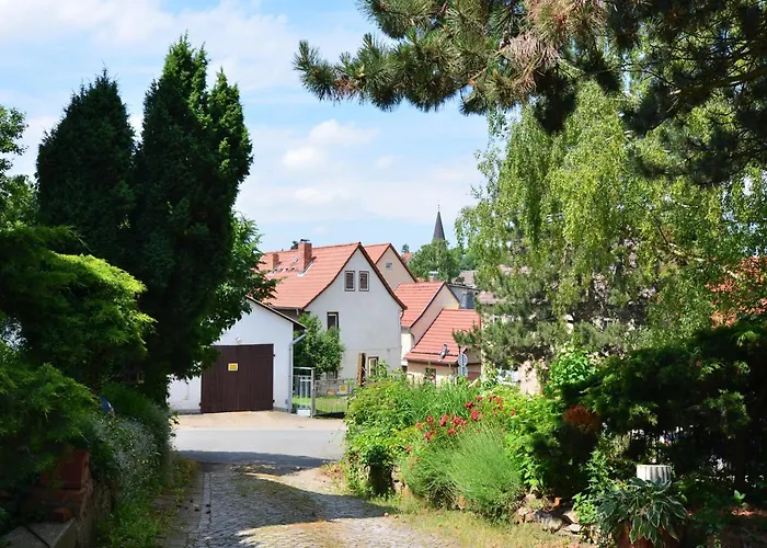 Modern In A Listed With Beautiful View From Balcony Lägenhet Bad Suderode