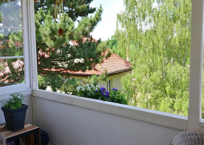 Lägenhet Modern In A Listed With Beautiful View From Balcony Bad Suderode